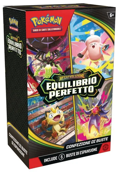 Pokemon ITA MEGAEVO Equilibrio Perfetto Bundle 6 Buste