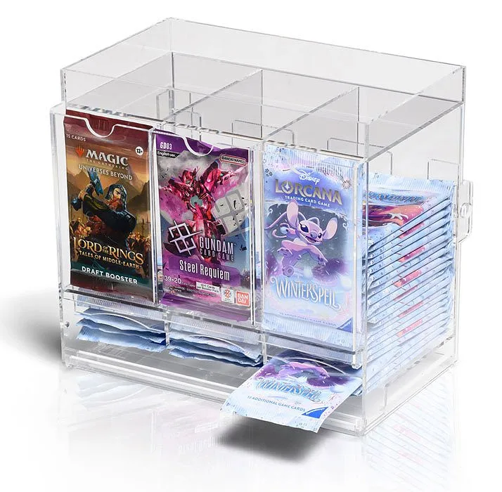 Acrylic Box Dispenser 3 Boosters