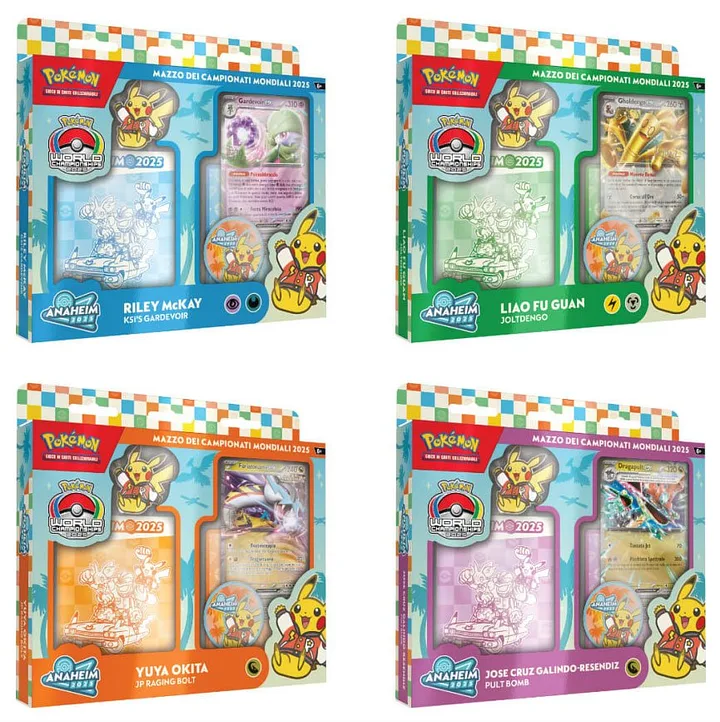 Pokemon ITA Mazzo dei Campionati Mondiali 2025 1pz Ass.to