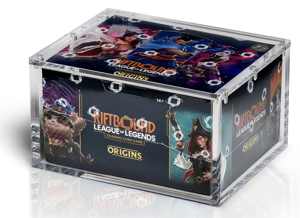 Boîte Acrylique Protection Riftbound League Of Legends Box