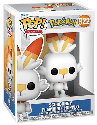 FUNKO POP Pokemon Scorbunny 922