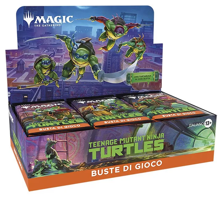 Magic ITA TMNT Turtles Box 30 Buste