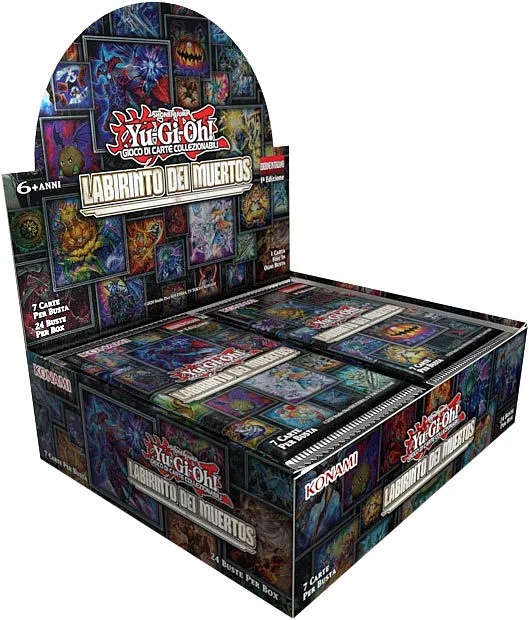 YUGI Labirinto dei Muertos Box 24 Buste