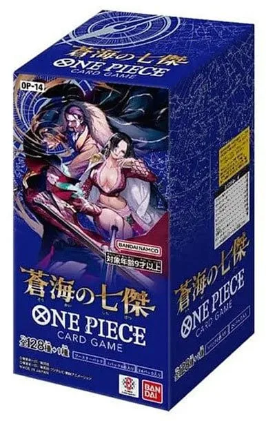 One Piece JPN The Azure Sea's Seven OP-14 Box 24 Buste