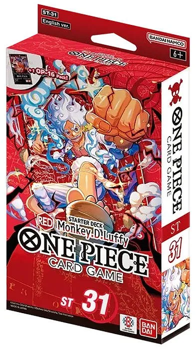 One Piece ENG Starter Deck Red Monkey D.Luffy ST-31 1 Mazzo