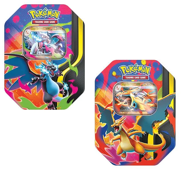 Pokemon ITA Mega Charizard Tin Ass.to