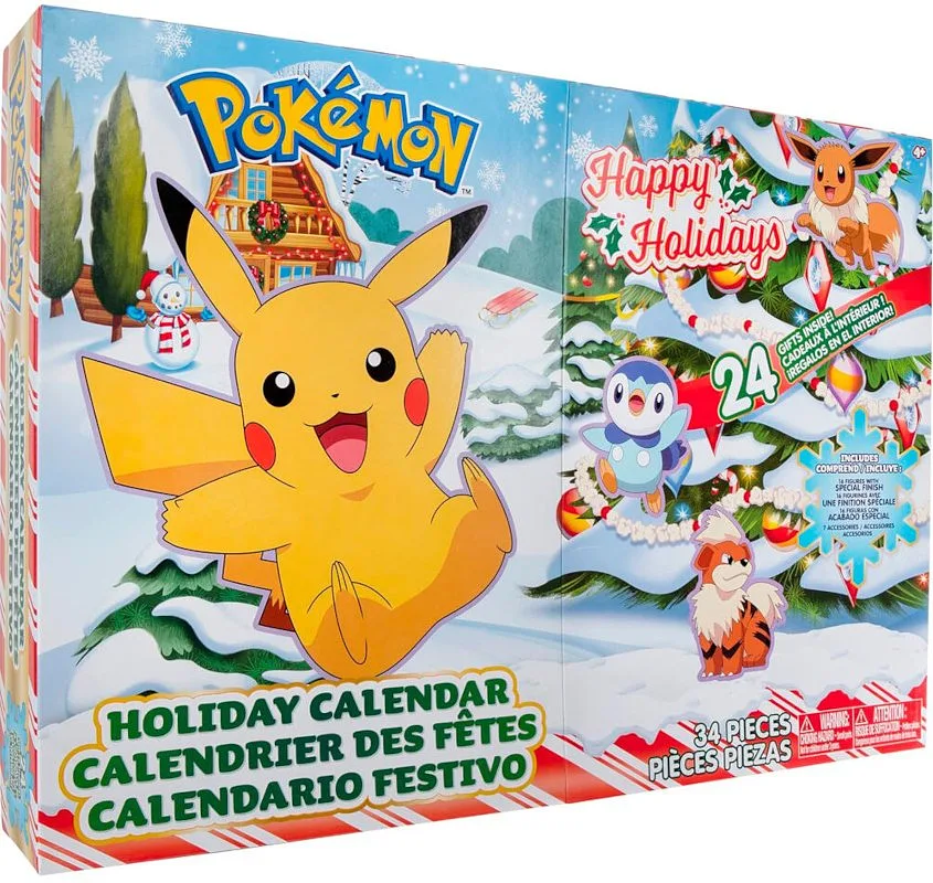 Pokemon Calendario dell'Avvento 2025