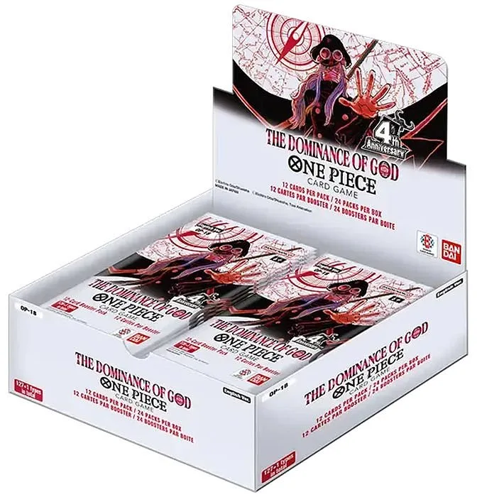 One Piece ENG Card Game OP-18 Box 24 Buste