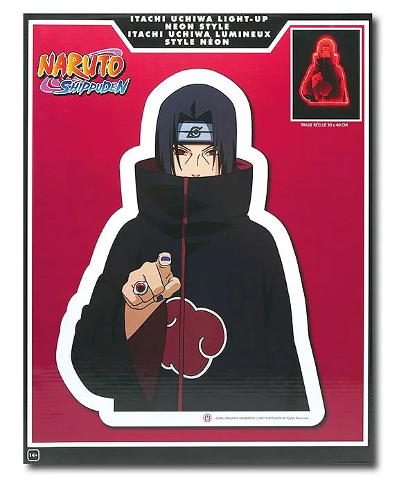Lampada da Muro Naruto Itachi Uchiwa