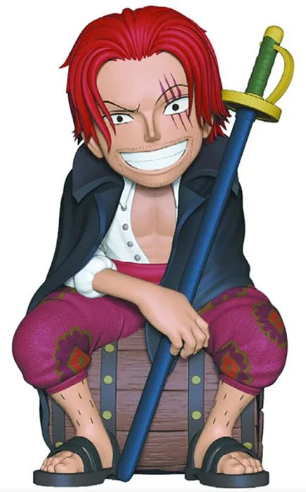 PLASTOY Salvadanaio One Piece Shanks