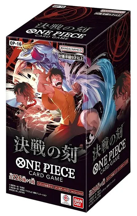 One Piece JPN The Time of Battle OP-16 Box 24 Buste