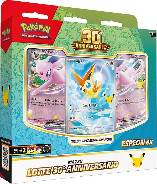 Pokemon ITA 30th Anniversario Mazzo Lotte