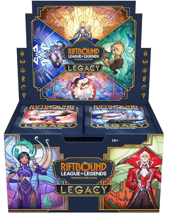 Riftbound League Of Legends ENG Legacy Box 24 Buste