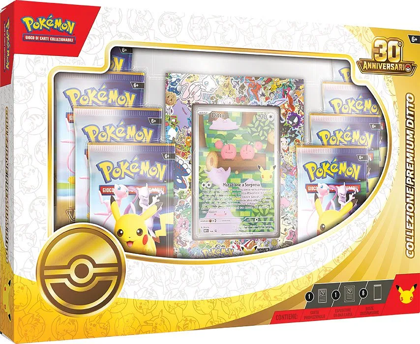Pokemon ITA 30th Anniversario Collezione Premium Ditto