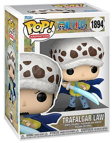 FUNKO POP One Piece Trafalgar Law w/Blue Anesthesia 1894