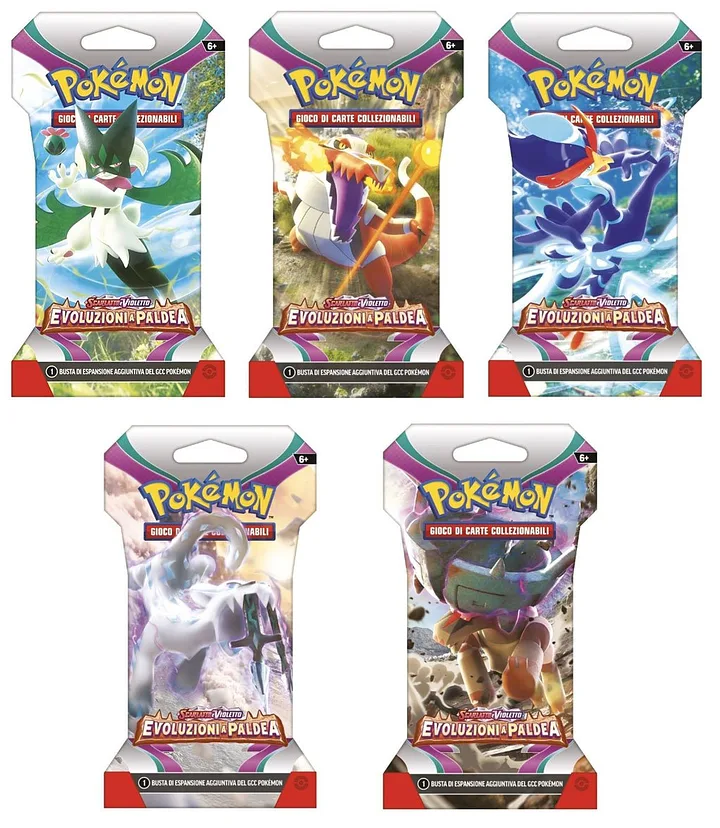 Pokemon ITA Évolutions à Paldea Blister de 1 booster