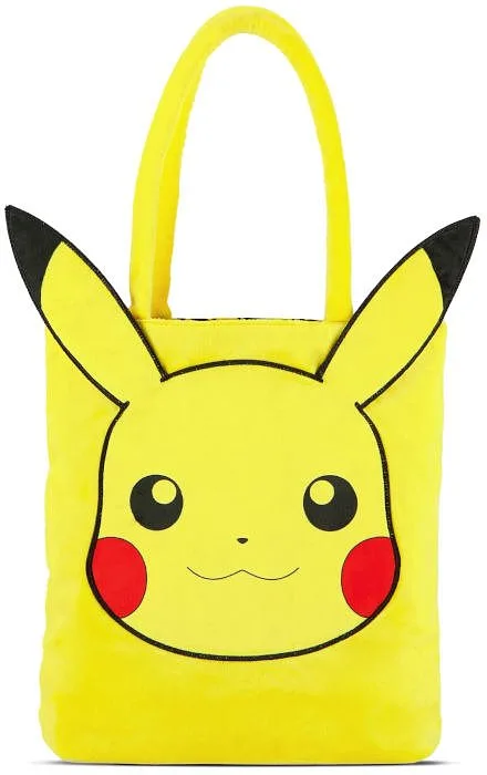 Mochila Pokemon Pikachu Face Plush