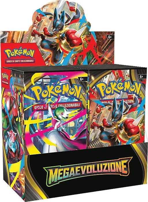 Pokemon ITA MEGAEVO Box 36 Buste
