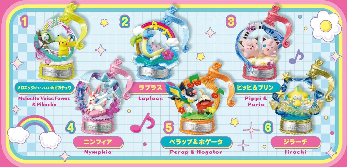 Pokemon Pop Melody 1pz Assortimento