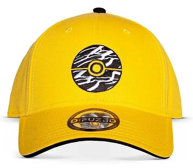 Cap Pokemon Poke Ball Yellow