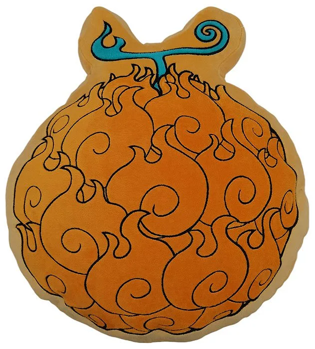 Cuscino One Piece Devil Fruit Mera Mera 3D