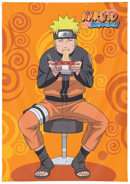 Wall Decor Naruto Shippuden Naruto & Ramen 125x85cm