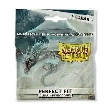 DRAGON SHIELD PERFECT FIT - CLEAR 100 (PERFECT SIZE) SIDELOADERS AT-13101