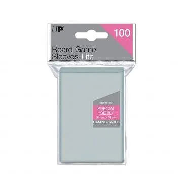 E-85942 LITE POCHETTES DE PROTECTION POUR JEUX DE PLATEAU 54MM X 80MM 100PZ