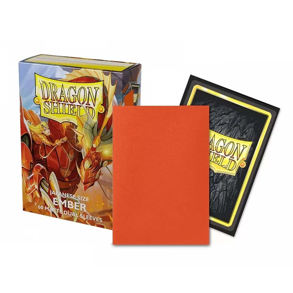 DS BUSTE PROTETTIVE MINI JAPANESE DA 60 - MATTE DUAL - EMBER ALARIA WARRIOR PRINCESS (AT-15154)