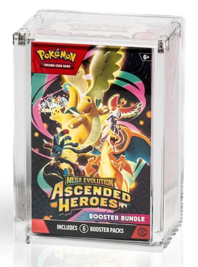Acrylic Box Protection Pokemon Booster Bundle (6 packs) V2
