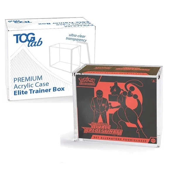 TCGLAB - BOÎTE MAGNÉTIQUE N50 ULTRA TRANSPARENT - ETB - (TL035)