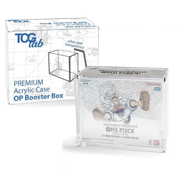 TCGLAB - PREMIUM CASE MAGNETICO N50 ULTRA TRASPARENTE - OP BOOSTER - (TL036)
