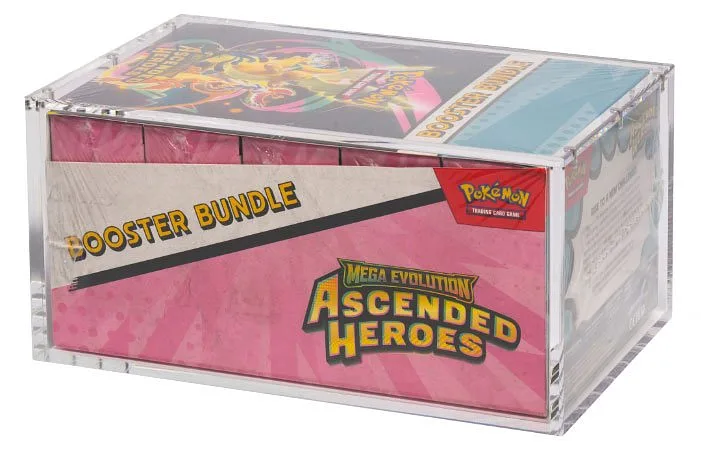 Acrylic Box Protection Pokemon Booster Bundle V2