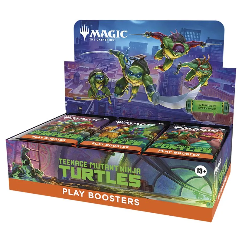 MAGIC - UNIVERSES BEYOND - TMNT - PLAY BOOSTER DISPLAY - (BOX 30 BUSTE) - ITALIANO