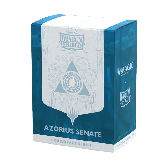 DS100 SLEEVES STANDARD MATTE DUAL ART - AZORIUS SENATE (AT-16507)