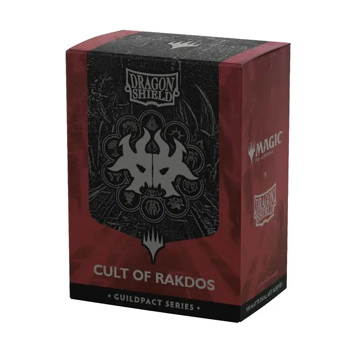 DS100 SLEEVES STANDARD MATTE DUAL ART - CULT OF RAKDOS (AT-16514)