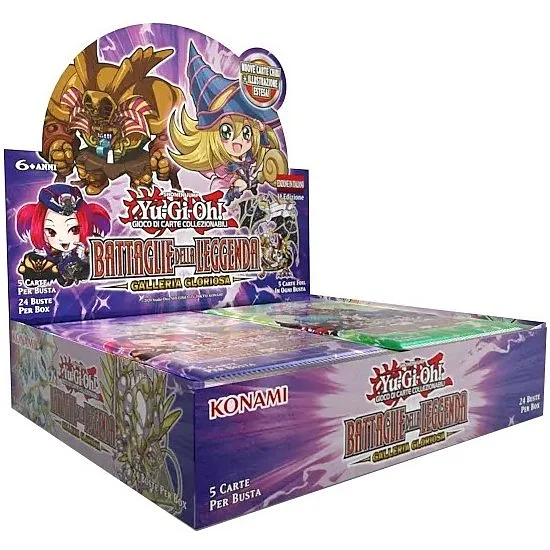 BATTAGLIE DELLA LEGGENDA: GALLERIA GLORIOSA - BOX DA 24 BUSTE