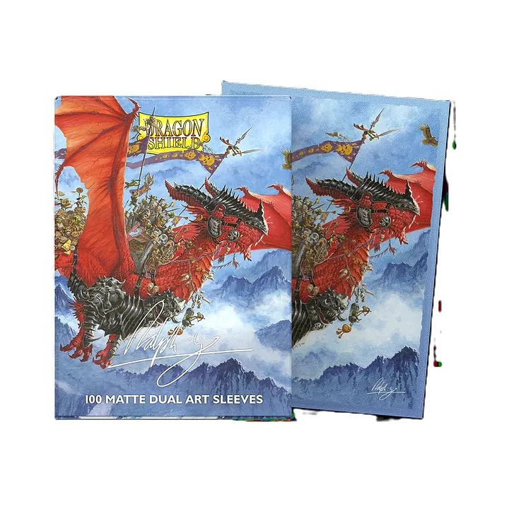 DS100 SLEEVES STANDARD MATTE DUAL ART - THE RAID (AT-12131)