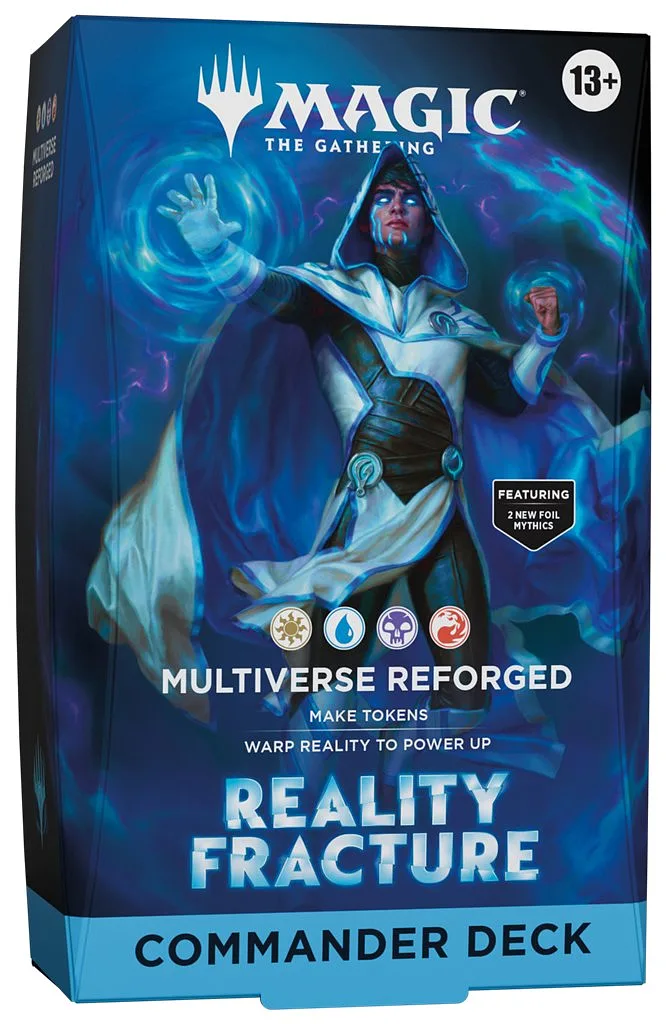 MAGIC - REALITY FRACTURE - COMMANDER DECK DISPLAY - (BOÎTE 4 PZ) - ANGLAIS