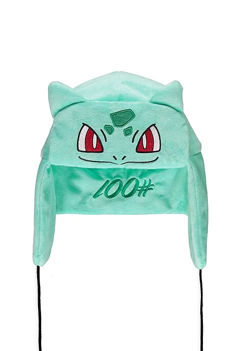 Trapper Hat Pokemon Bulbasaur Plush 56cm