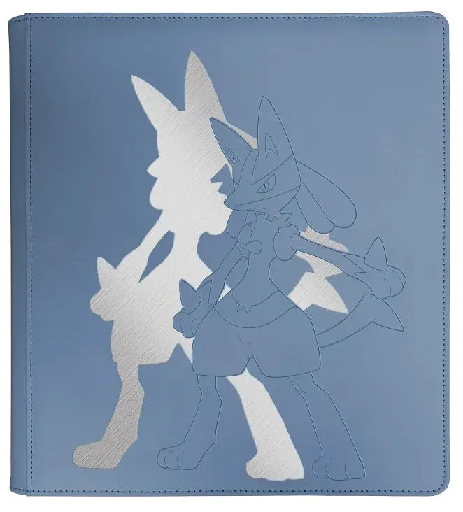 ULTRA PRO Portfolio 9 cases Zippered Pro-Binder Pokemon Lucario