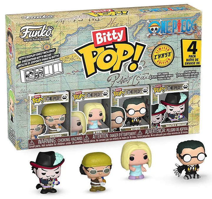 FUNKO BITTY POP 4 Pack One Piece Usop
