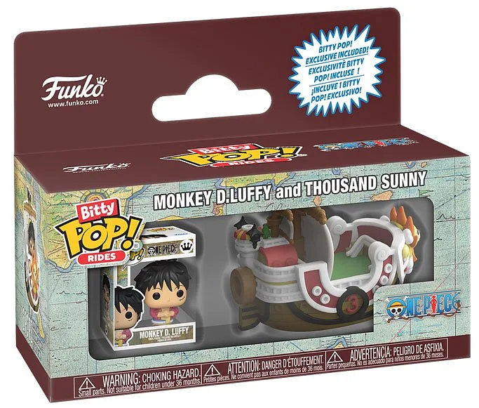 FUNKO BITTY POP Ride One Piece Monkey D.Luffy and Thousand