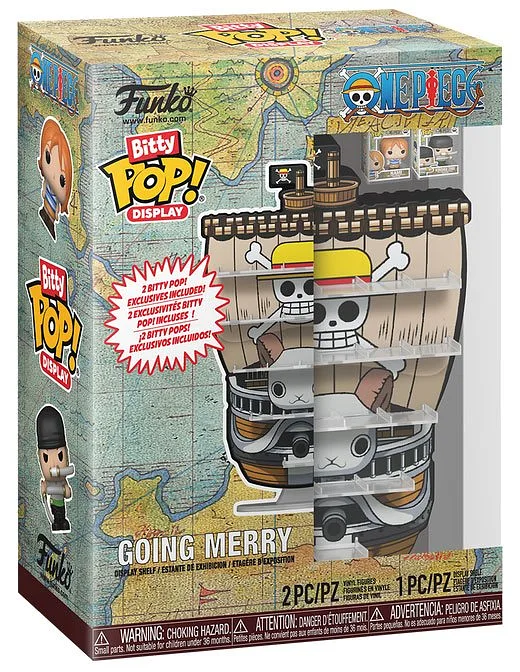 FUNKO BITTY POP Display One Piece Going Merry