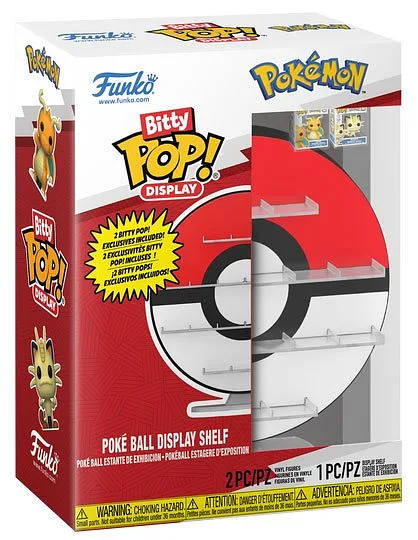 FUNKO BITTY POP Display Pokemon Poke Ball