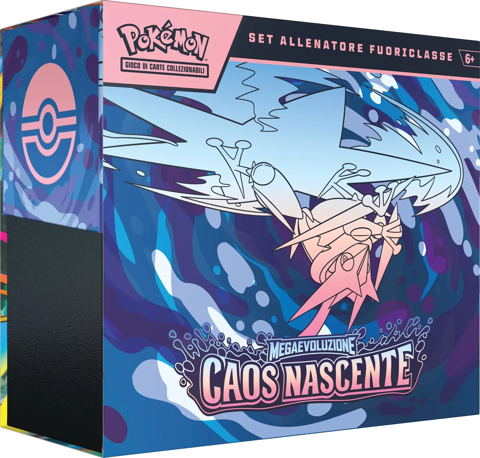Pokémon GCC Méga-Évolution Caos Nascente – Coffret Dresseur d'Élite (ITA)