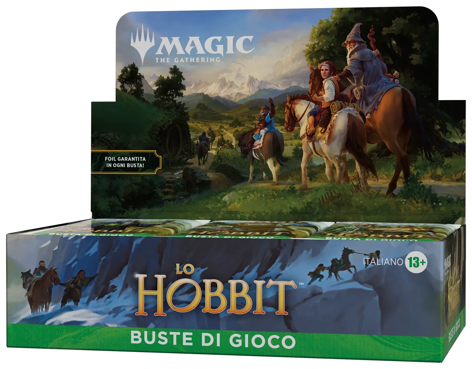 Magic: The Gathering Le Hobbit – Display 30 Boîtes de Boosters + 1 carte bonus (ITA)