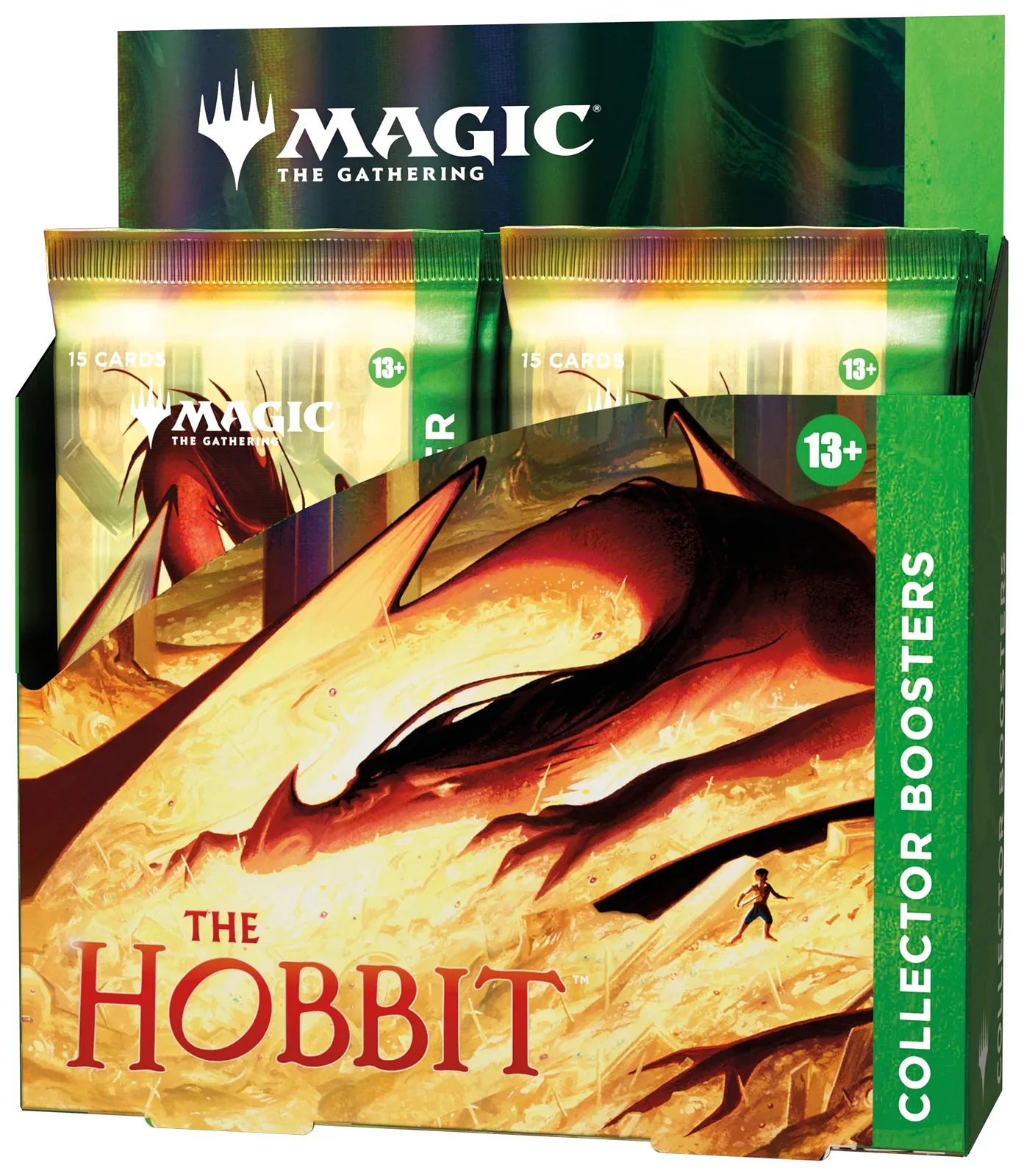 Magic: The Gathering The Hobbit – Collector Booster Display 12 Boosters + 1 Bonus Foil Card (ENG)