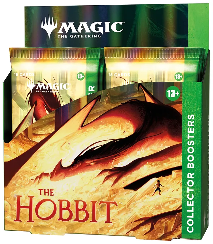 Magic: The Gathering The Hobbit – Collector Booster Display 12 Boosters + 1 Bonus Foil Card
