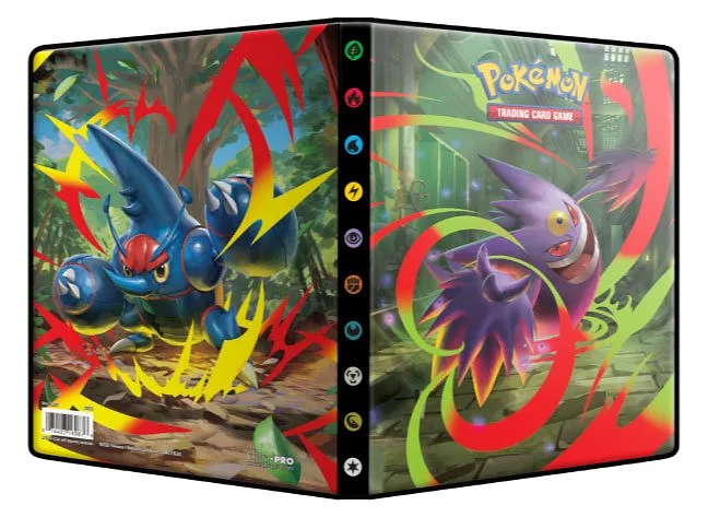 ULTRA PRO Portfolio 4 cases Pokemon MEGAEVO Fiamme Spettrali